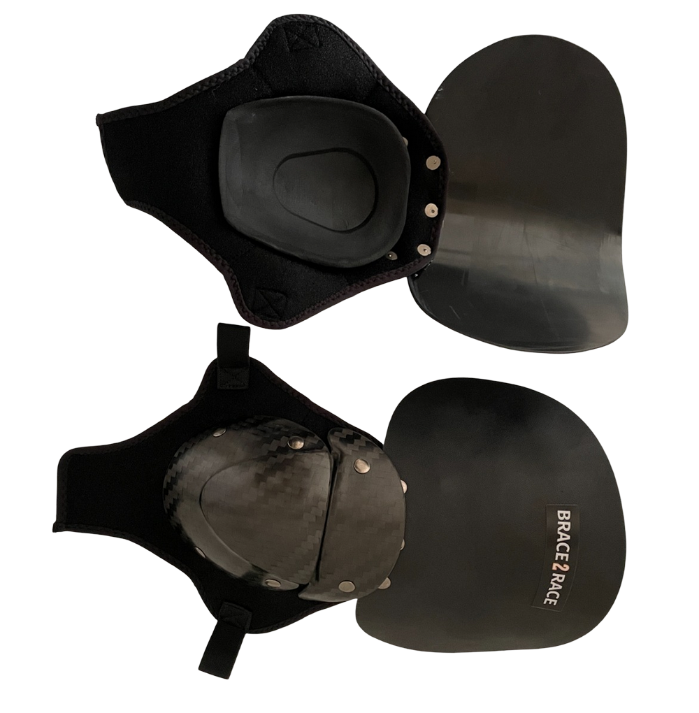 Extreme version of patella protection from Brace2Race